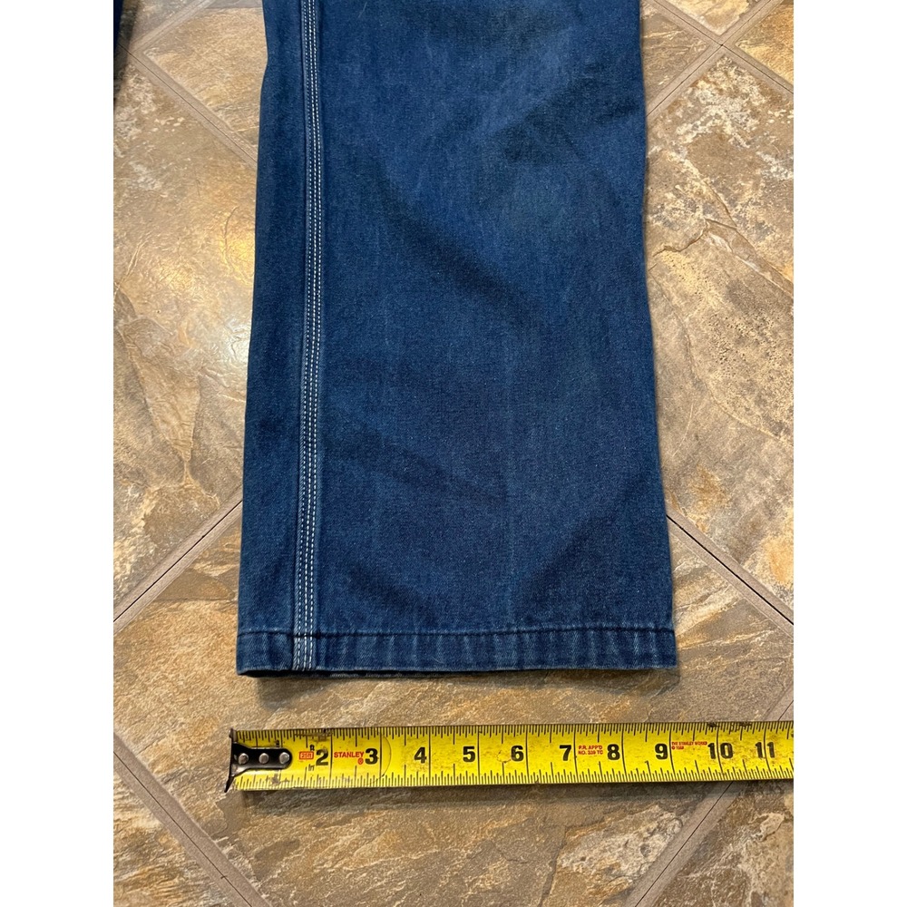 Liberty Overalls Mens 34x29 Blue Denim Bib Workwear MOV18006DB - Picture 8 of 8